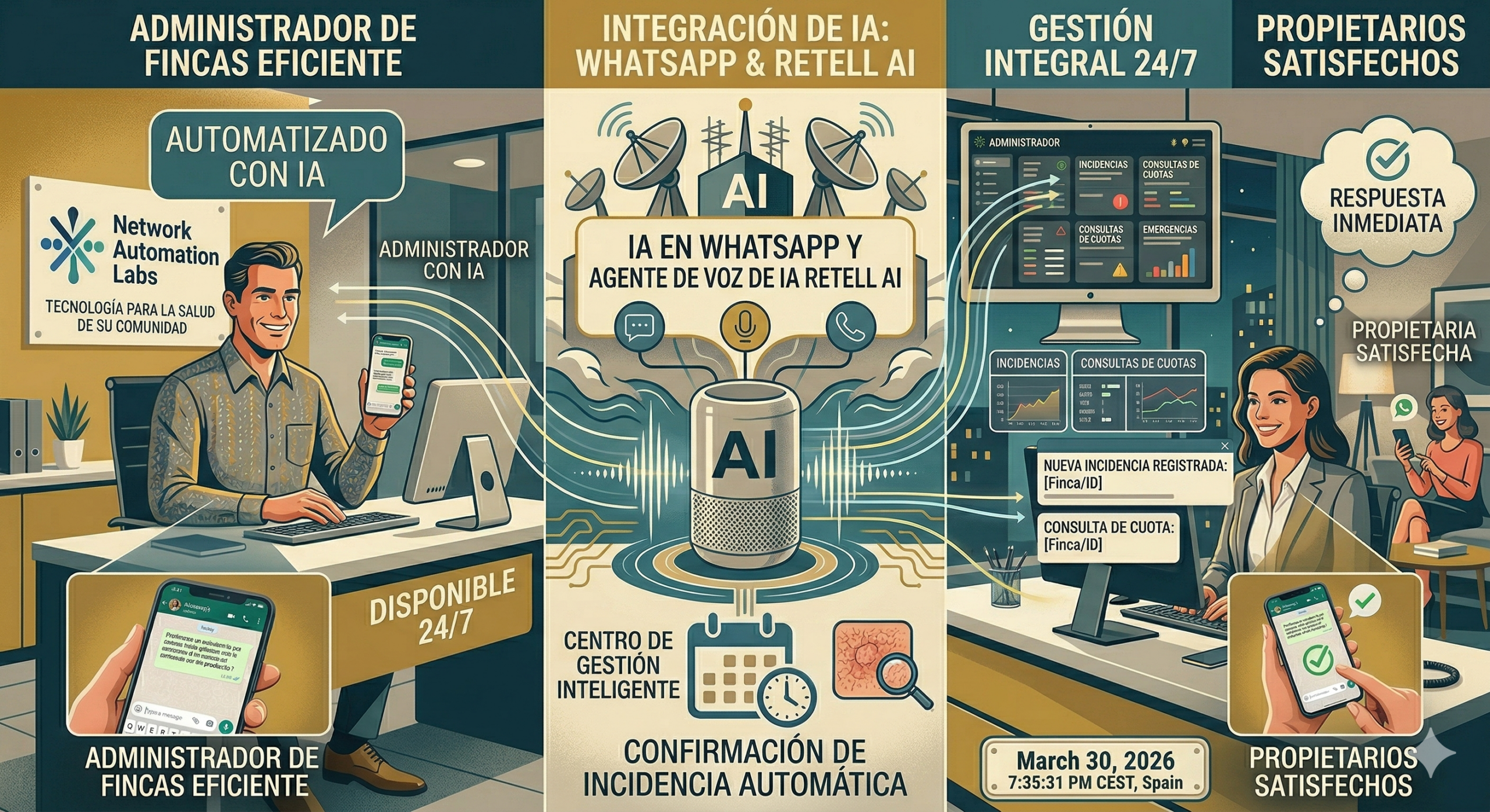 Agente IA WhatsApp y Retell AI